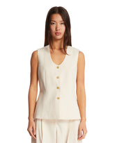 White Merlin Vest | PDP | Antonia