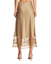 Beige Blake Long Skirt | PDP | Antonia