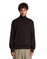 Brown High-Neck Sweater | PDP | Antonia