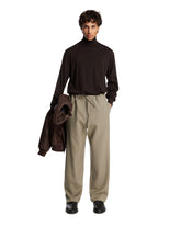 Brown High-Neck Sweater | PDP | Antonia