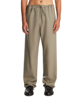 Green Drawstring Trousers | PDP | Antonia