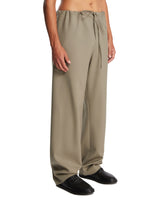 Green Drawstring Trousers | PDP | Antonia