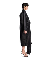 Black Cupro Kimono Dress | PDP | Antonia