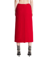 Red Sheath Skirt | PDP | Antonia