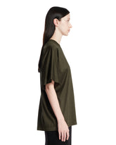 Green Silk T-Shirt | PDP | Antonia