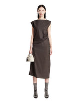 Brown Martingale Dress | PDP | Antonia