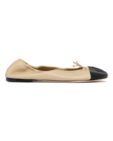 Ballerine Stretch Tabi Beige | PDP | Antonia