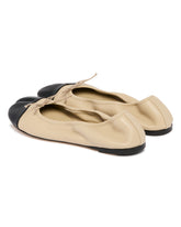 Ballerine Stretch Tabi Beige | PDP | Antonia