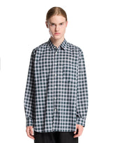 Green Checked Cotton Shirt | PDP | Antonia