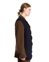 Cardigan In Lana Marrone | PDP | Antonia