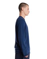 Blue Wool Sweater | PDP | Antonia