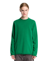 Green Wool Sweater | PDP | Antonia