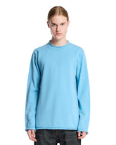 Light Blue Wool Sweater | PDP | Antonia