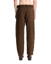 Brown Wool Trousers | PDP | Antonia