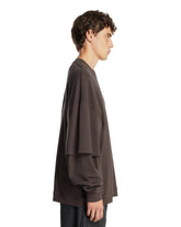 Gray Troy Cotton T-Shirt | PDP | Antonia