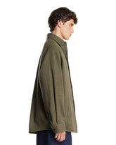 Green Keanu Wool Shirt | PDP | Antonia