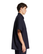 Blue Short-Sleeved Polo Shirt | PDP | Antonia