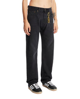 Black Larry Straight-Leg Jeans | PDP | Antonia