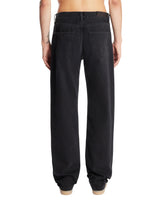 Black Larry Straight-Leg Jeans | PDP | Antonia