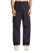 Blue Cotton Jordan Pants | PDP | Antonia