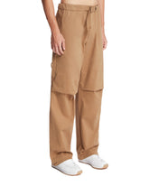 Brown Cotton Jordan Pants | PDP | Antonia