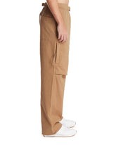 Brown Cotton Jordan Pants | PDP | Antonia
