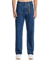 Blue Straight-Leg Jeans | PDP | Antonia