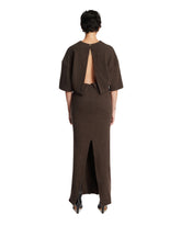 Brown Marlin Long Dress | PDP | Antonia