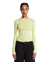 Yellow Camren Long Sleeve Top | PDP | Antonia