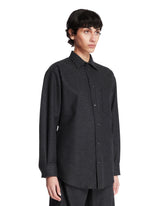 Gray Wool Shirt | PDP | Antonia