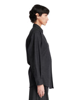 Gray Wool Shirt | PDP | Antonia