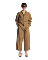 Camicia Anne in Cashmere Melange Marrone | PDP | Antonia