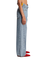 Blue Crossed Jeans Ines | PDP | Antonia