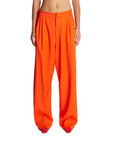 Orange Phebe Relaxed Fit Trousers | PDP | Antonia