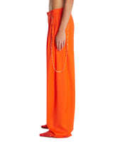 Orange Phebe Relaxed Fit Trousers | PDP | Antonia