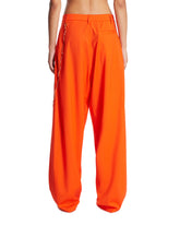 Orange Phebe Relaxed Fit Trousers | PDP | Antonia