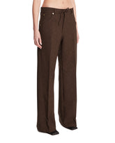 Gray Iris Drawstring Pants | PDP | Antonia