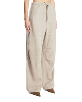 Gray Daisy Wool Trousers | PDP | Antonia