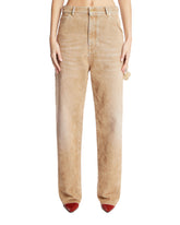 Beige Lisa Carpenter Jeans | PDP | Antonia