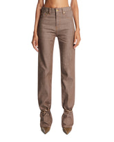 Brown Cotton Marion Jeans | PDP | Antonia