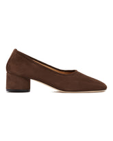 Brown Balla Suede Pumps | PDP | Antonia