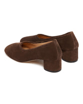 Brown Balla Suede Pumps | PDP | Antonia