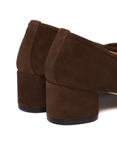 Brown Balla Suede Pumps | PDP | Antonia