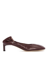 Pumps Con Tacco Basso Burgundy | PDP | Antonia