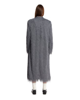 Cappotto Sfrangiato Grigio | PDP | Antonia