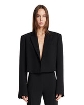 Blazer Cropped Nero | PDP | Antonia