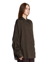 Brown Cocoon Shirt | PDP | Antonia