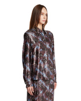 Brown Shirt with Rhinestones | PDP | Antonia