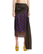 Purple Draped Skirt | PDP | Antonia