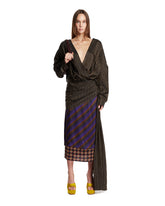 Purple Draped Skirt | PDP | Antonia